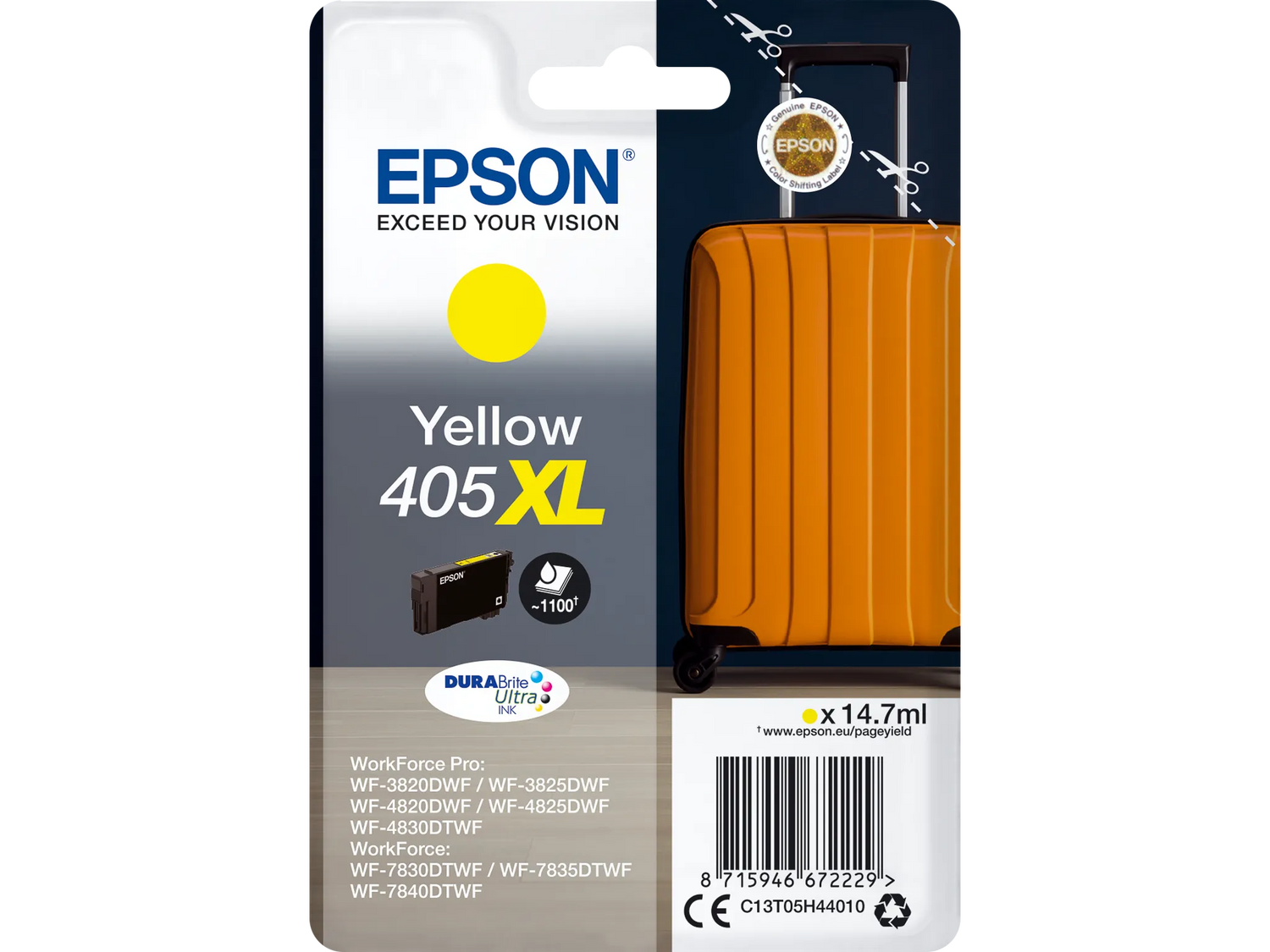 Epson Druckerpatronen 405 405XL 405XXL frei Farbwahl