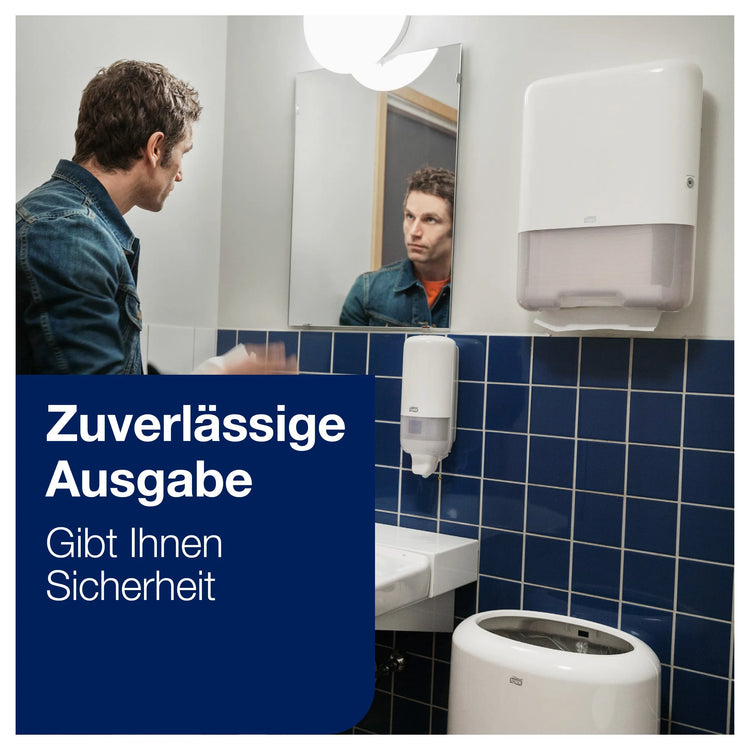 TORK Papierhandtücher 290190 H3 Advanced schnellauflösend Zick-Zack-Falzung 2-lagig 3.750 Tücher