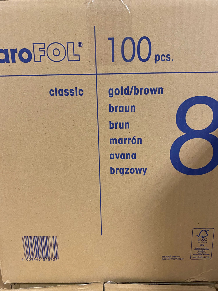 AroFOL® CLASSIC 100 Luftpolsterversandtaschen für DIN C4 NO.  8 braun