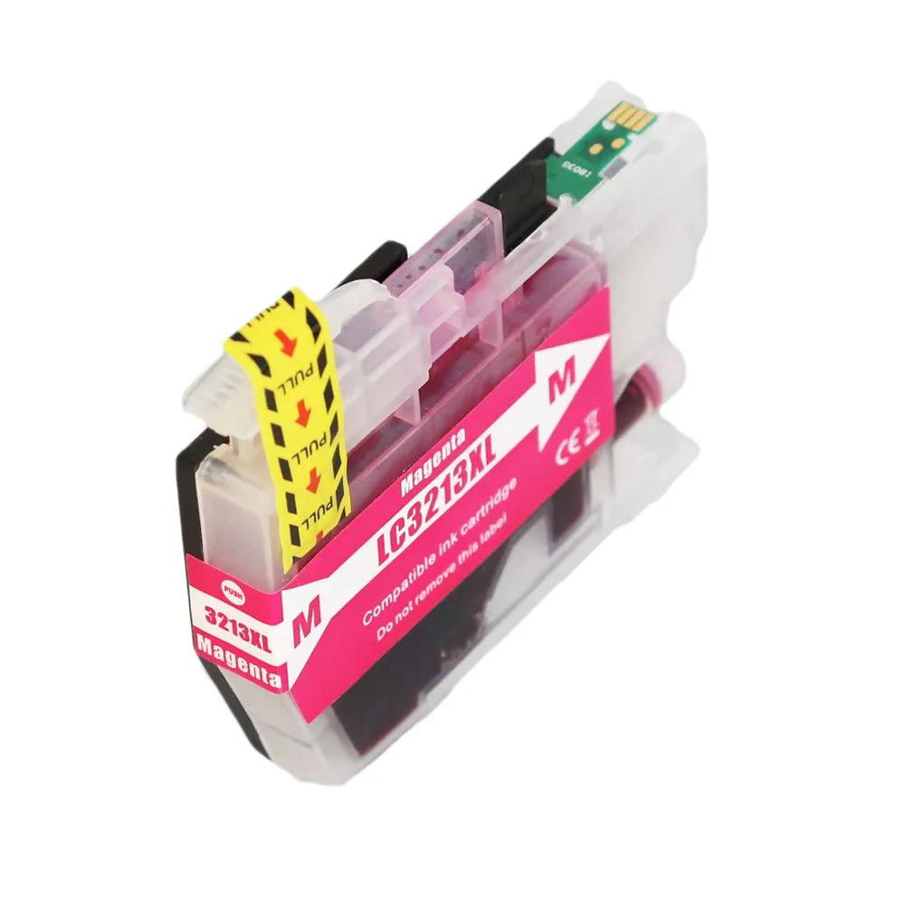 4 kompatible Druckerpatronen von Wechselfaul als Ersatz für Brother LC-3213VALDR schwarz, cyan, magenta, gelb Druckerpatronen, 4er-Set