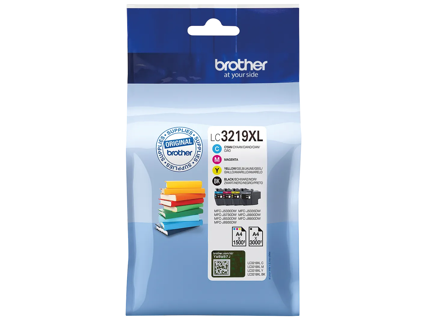 4 brother LC-3219XLVALDR schwarz, cyan, magenta, gelb Tintenpatronen
