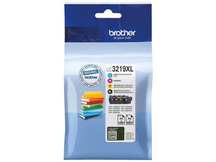 4 brother LC-3219XLVALDR schwarz, cyan, magenta, gelb Tintenpatronen
