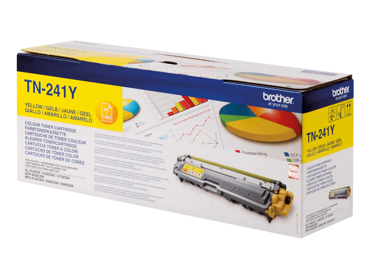 Brother Toner tn-241tn-245 dr-241cl HL-3140CW/3150CDW/3170CDW, DCP-9020CDW, MFC-9140CDN/9330CDN/9340CDW