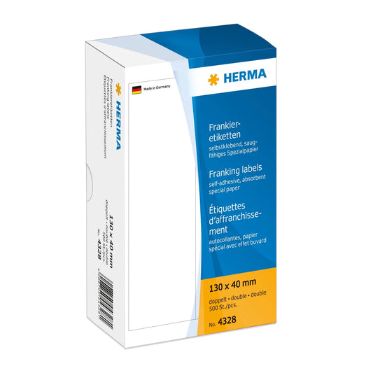 500 HERMA Frankieretiketten 4328 weiß