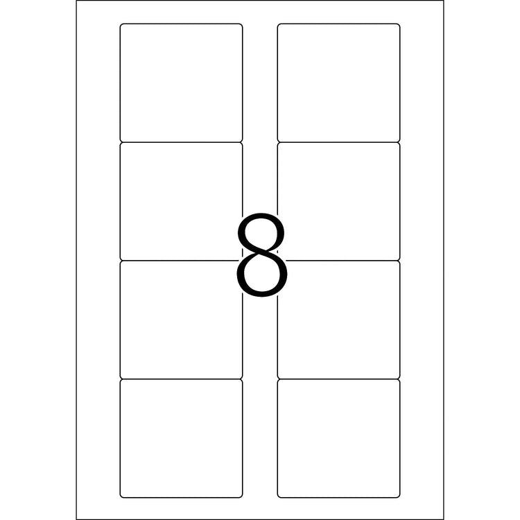 HERMA Disketten-Etiketten 4355 weiß 25 Blatt
