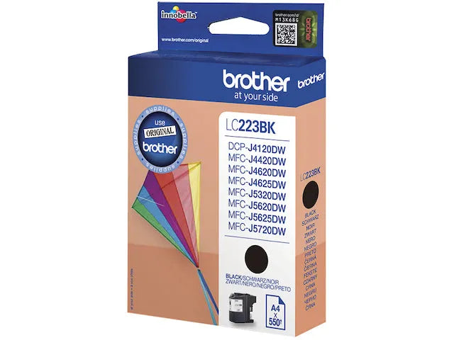 brother LC-223BK schwarz Tintenpatrone