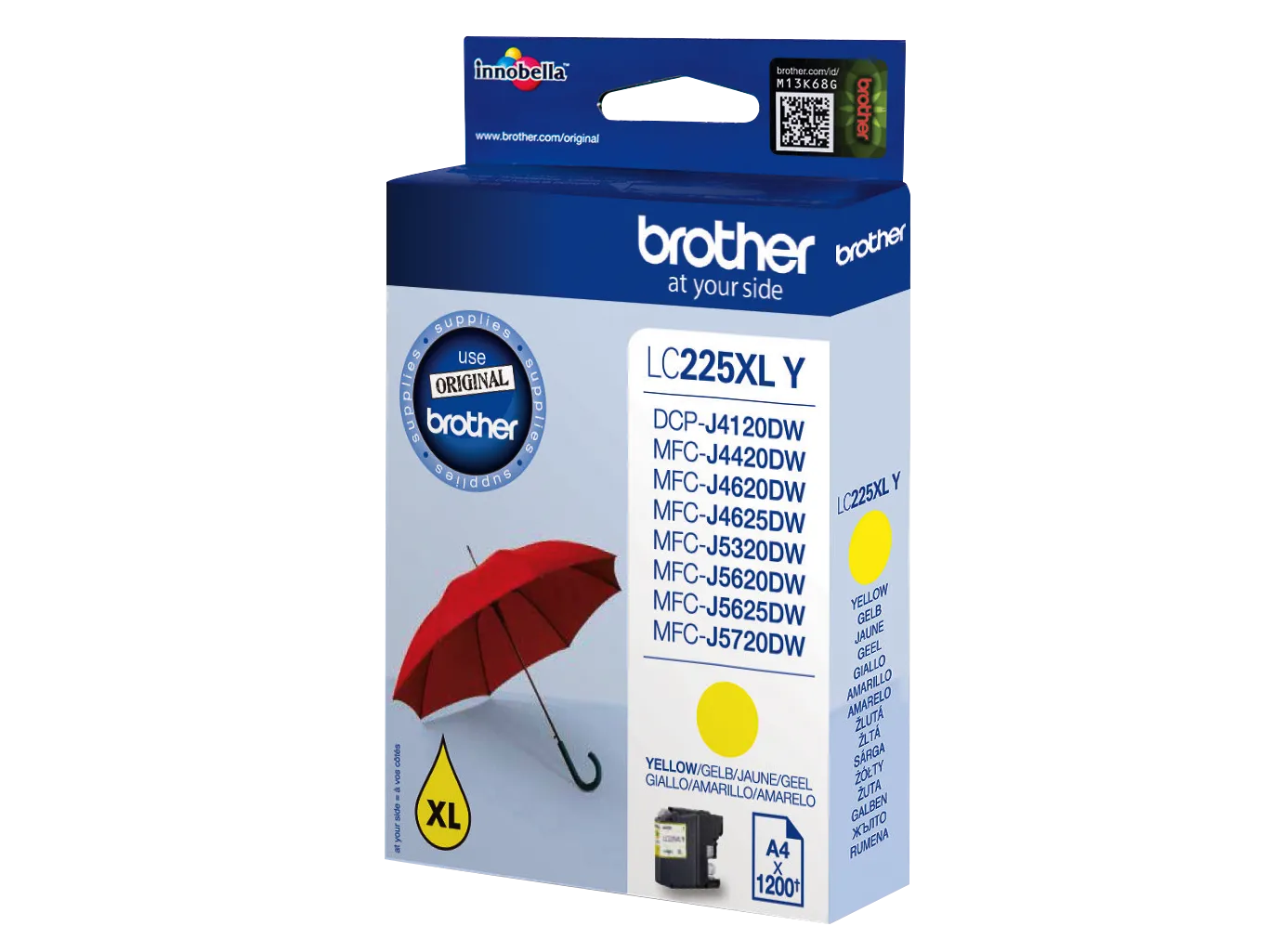 brother LC-225XLY gelb Tintenpatrone