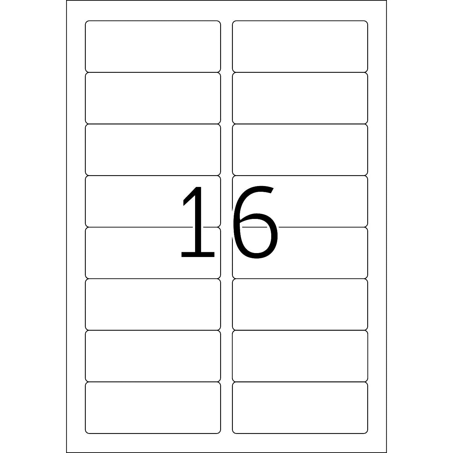 160 HERMA Namensetiketten 4588 weiß