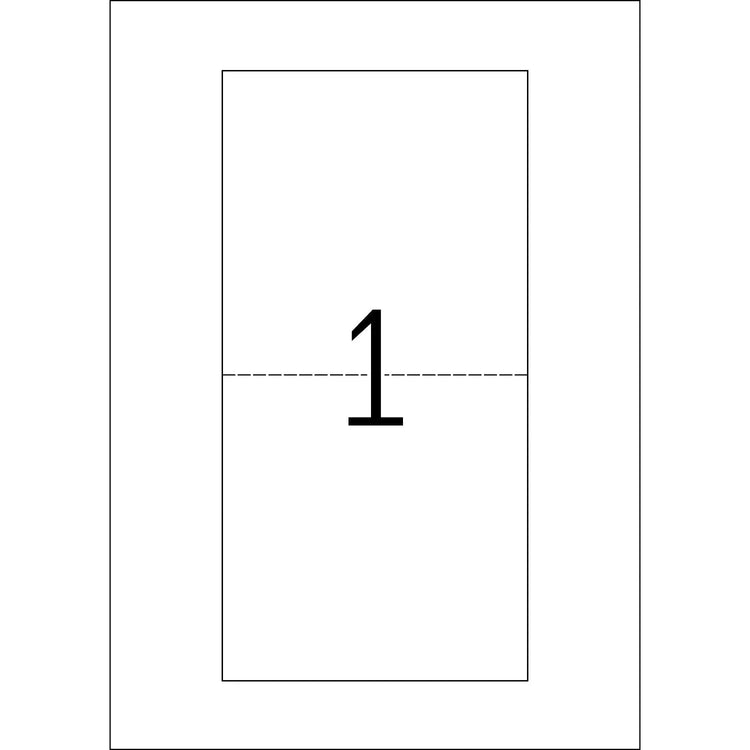 25 HERMA CD-Einleger 5033 weiß