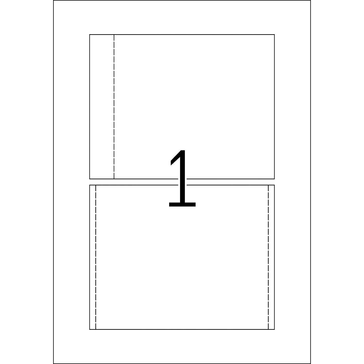 25 HERMA CD-Einleger 5036 weiß