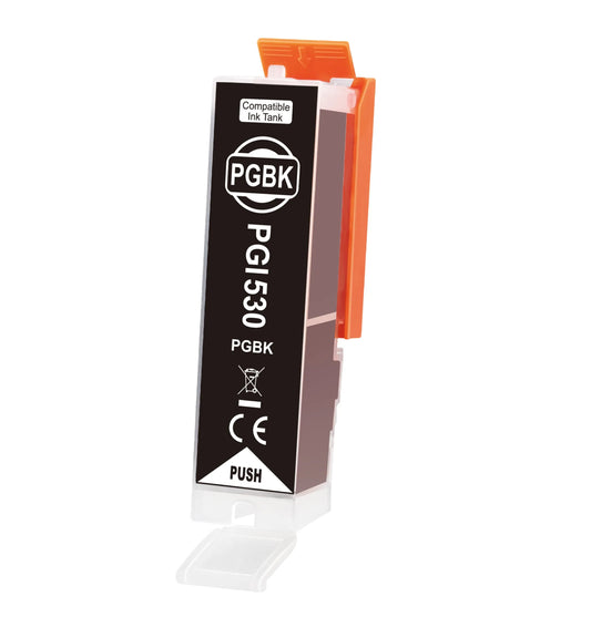 6 kompatible Druckerpatronen von Wechselfaul als Ersatz für Canon PGI-530 CLI-531