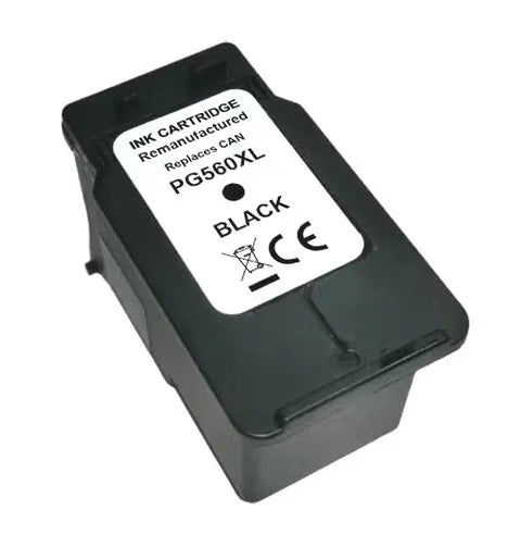 2 XL Druckerpatronen von Wechselfaul als Ersatz für Canon PG-560XL black CL-561XL color