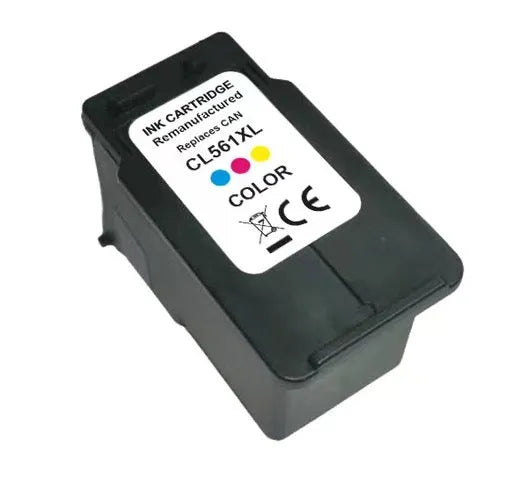 2 XL Druckerpatronen von Wechselfaul als Ersatz für Canon PG-560XL black CL-561XL color