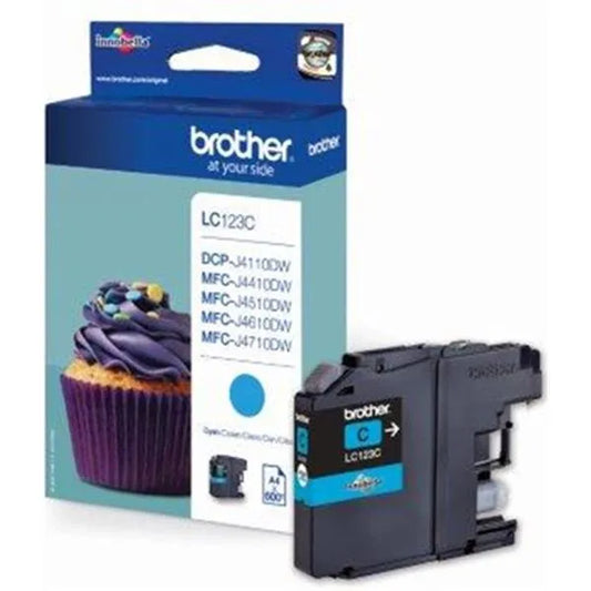 brother LC-123C cyan Tintenpatrone
