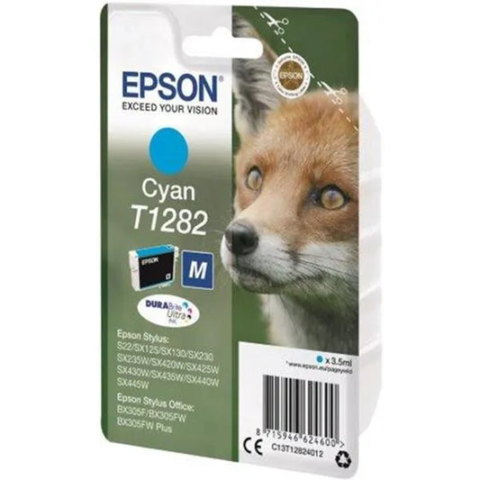 EPSON T1282 cyan Druckerpatrone Fuchs