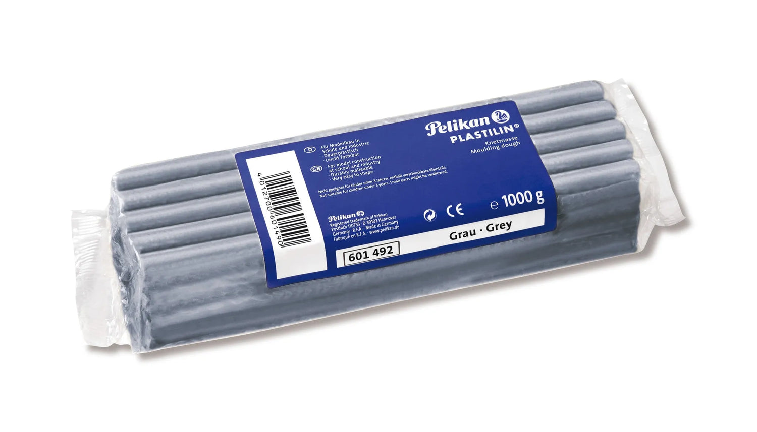 Pelikan Knete Plastilin 680 grau 1,0 kg