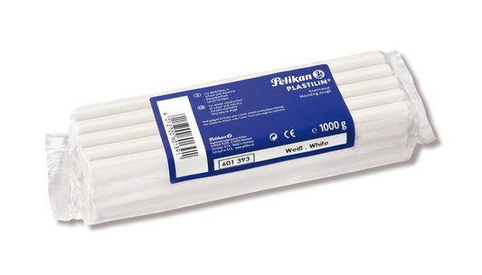 Pelikan Knete Plastilin 680 weiß 1,0 kg