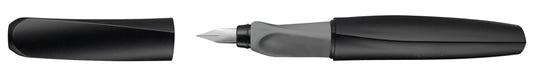 Pelikan Twist Patronenfüller schwarz M (mittel)  für Rechts-u. Linkshänder