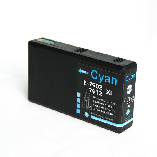 Wechselfaul Tintenpatrone Cyan – Ersatz für Epson 79XL T7902 – kompatibel für WorkForce Pro