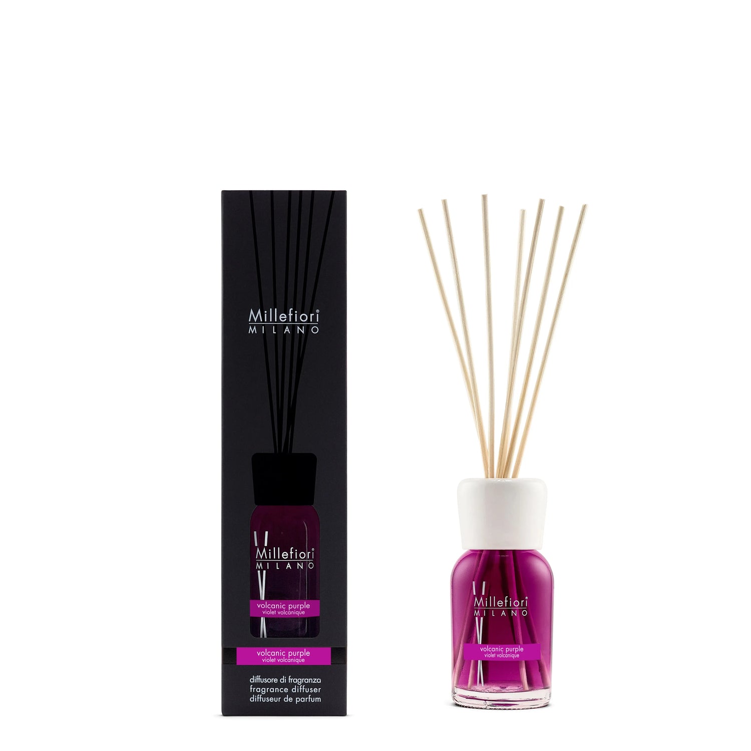 Millefiori Milano Duftdiffusor 100 ml / Raumduft Volcanic Purple