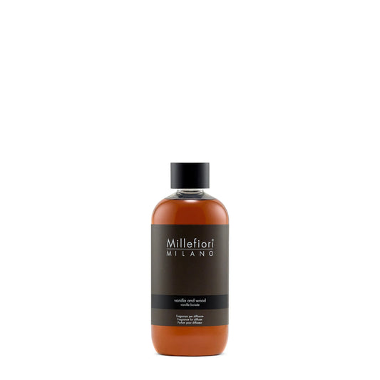 Millefiori Milano Nachfüller 250ml / Raumduft Vanilla & Wood