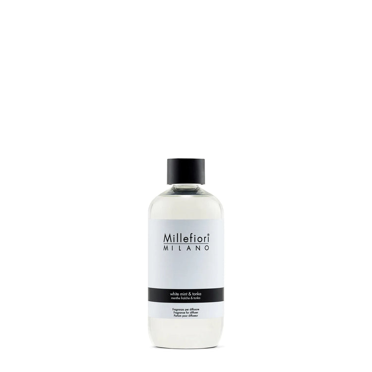 Millefiori Milano Nachfüller  250ml / Raumduft White Mint & Tonka