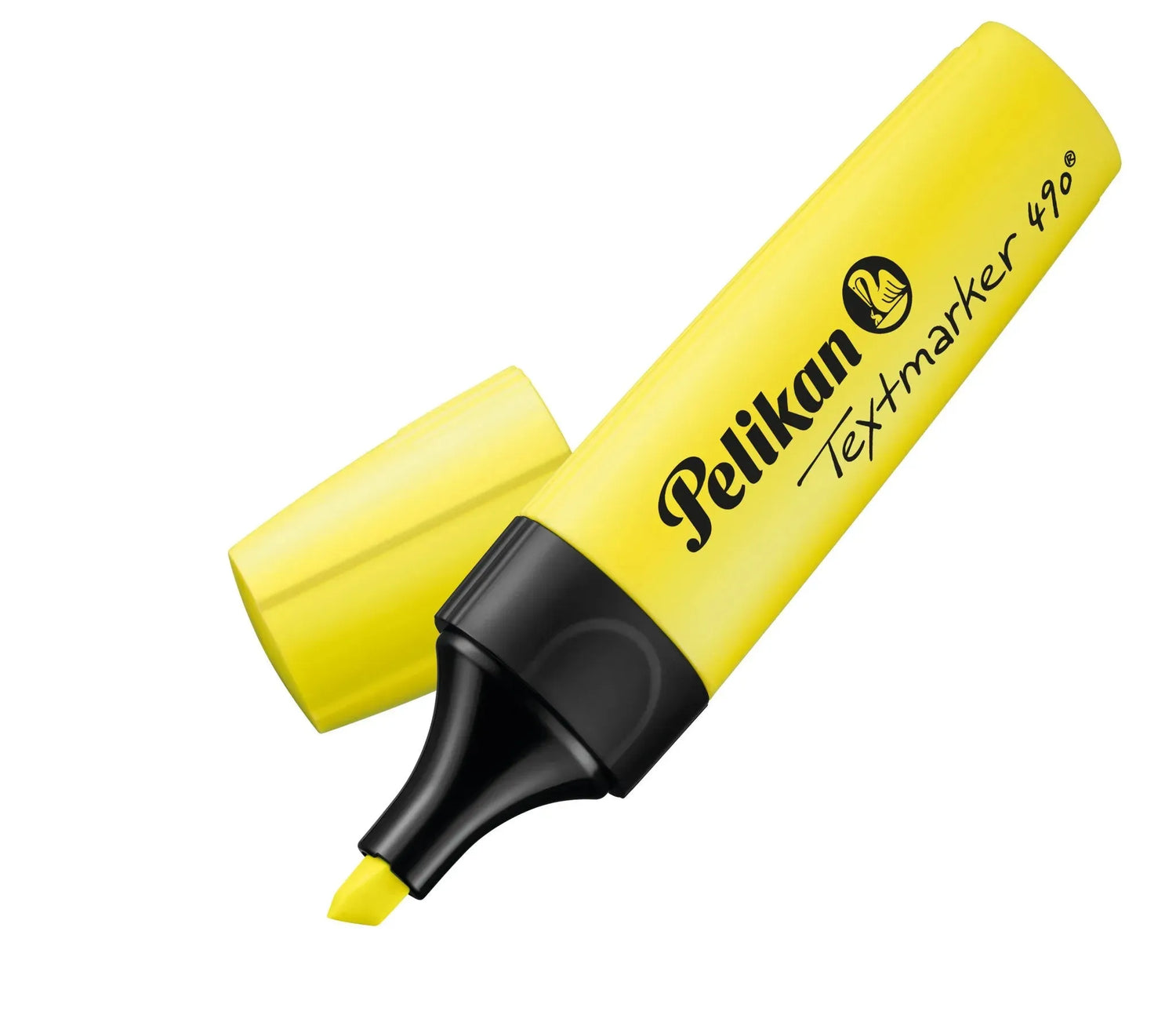 4 Pelikan 490 Textmarker farbsortiert, gelb, orange, grün, pink