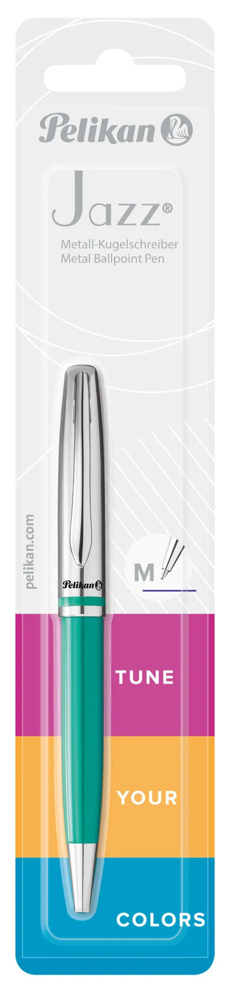 Pelikan Kugelschreiber K35 Jazz Classic türkis Schreibfarbe blau