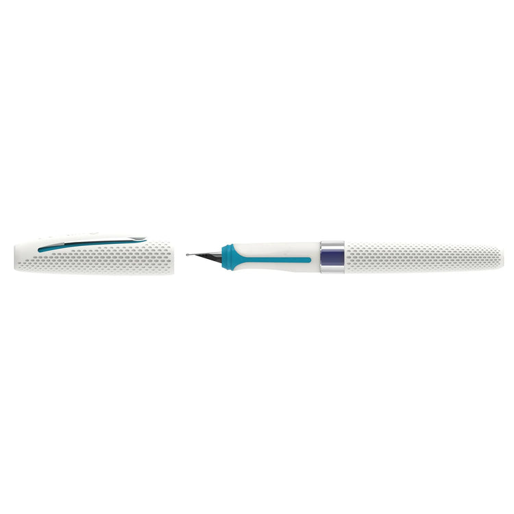 Pelikan ilo P475 Patronenfüller weiß für Rechts-u. Linkshänder