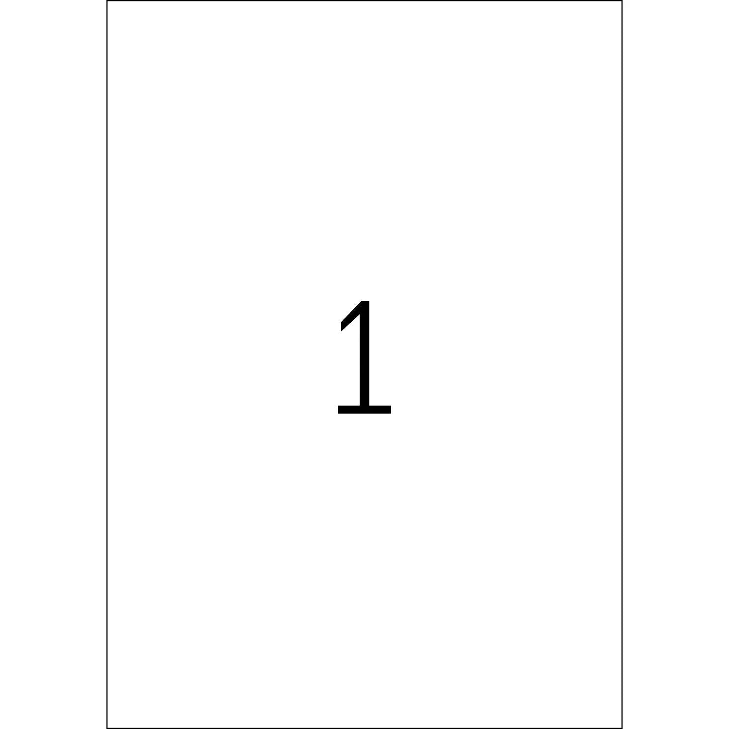 10 HERMA Folienetiketten 8964 transparent