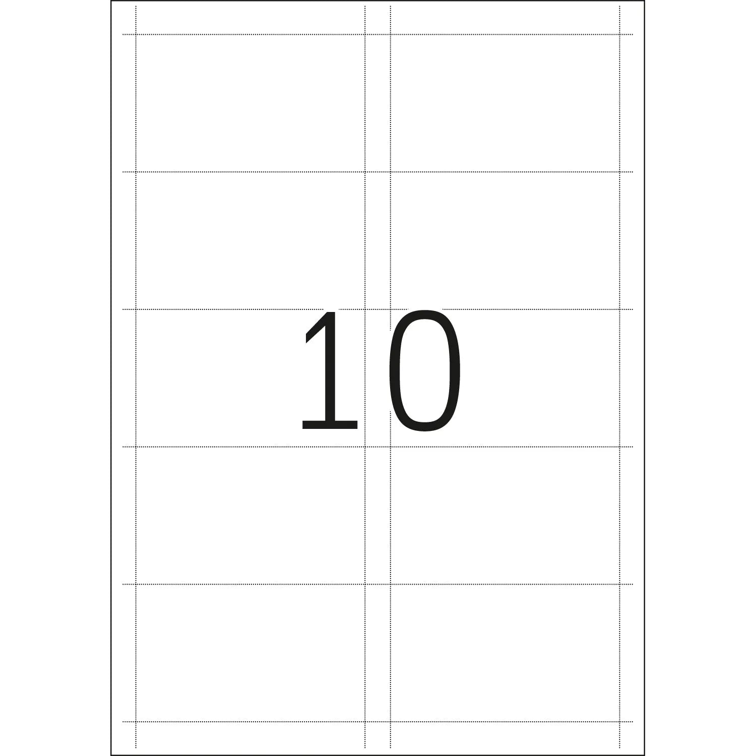 250 HERMA Einsteckschilder für Namensschilder SPECIAL 9,0 x 5,4 cm