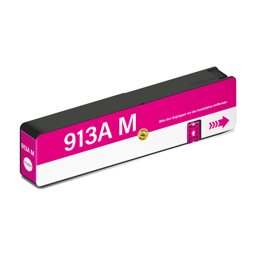 Wechselfaul kompatible Druckerpatrone Magenta als Ersatz für HP 913A (F6T78AE) – ca. 3.000 Seiten