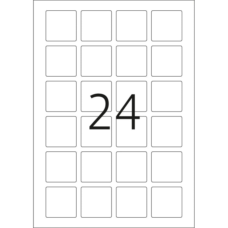 600 HERMA QR-Code-Etiketten 9642 weiß