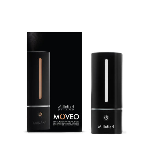 Millefiori Moveo tragbarer Diffuser mit Farbwechsler schwarz matt ohne Wasser!