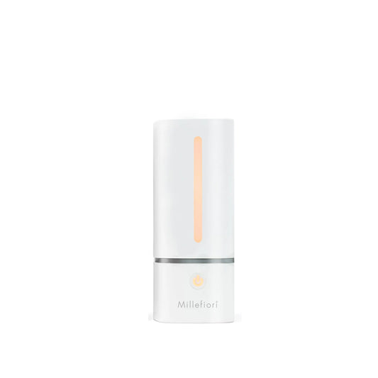 Millefiori Moveo tragbarer Diffuser mit Farbwechsler weiß matt ohne Wasser!
