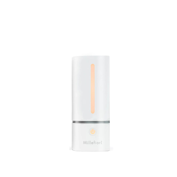 Millefiori Moveo tragbarer Diffuser mit Farbwechsler weiß matt ohne Wasser!