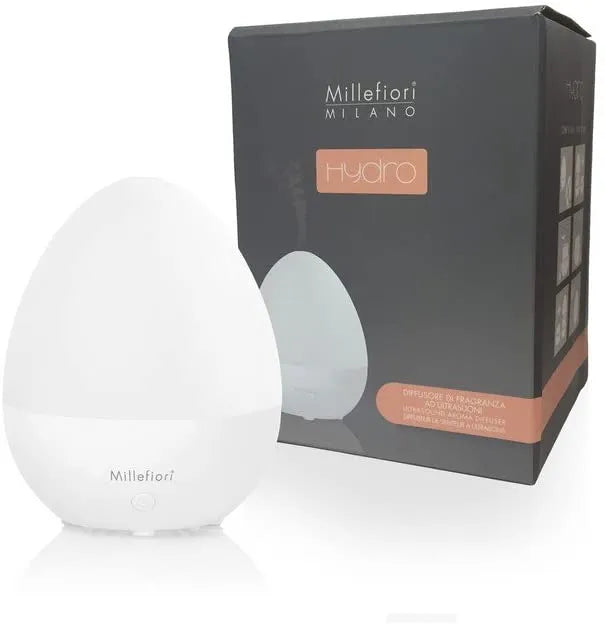Millefiori Hydro Ultraschall-Diffusor für Raumduft, elektrisch mit verschiedenen LED Licht
