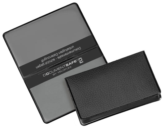 VELOFLEX Kreditkartenhülle Document Safe® schwarz