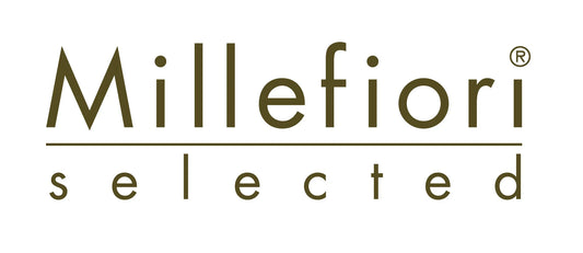 Millefiori Selected Diffusor, Cedar, 100ml in edler Milchglas Flasche mit dunklen Stäbchen