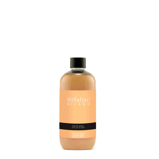 Millefiori Milano Nachfüller 250ml / Raumduft Lime & Vetiver