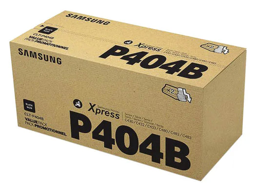 2 SAMSUNG CLT-P404B (SU364A) schwarz Toner