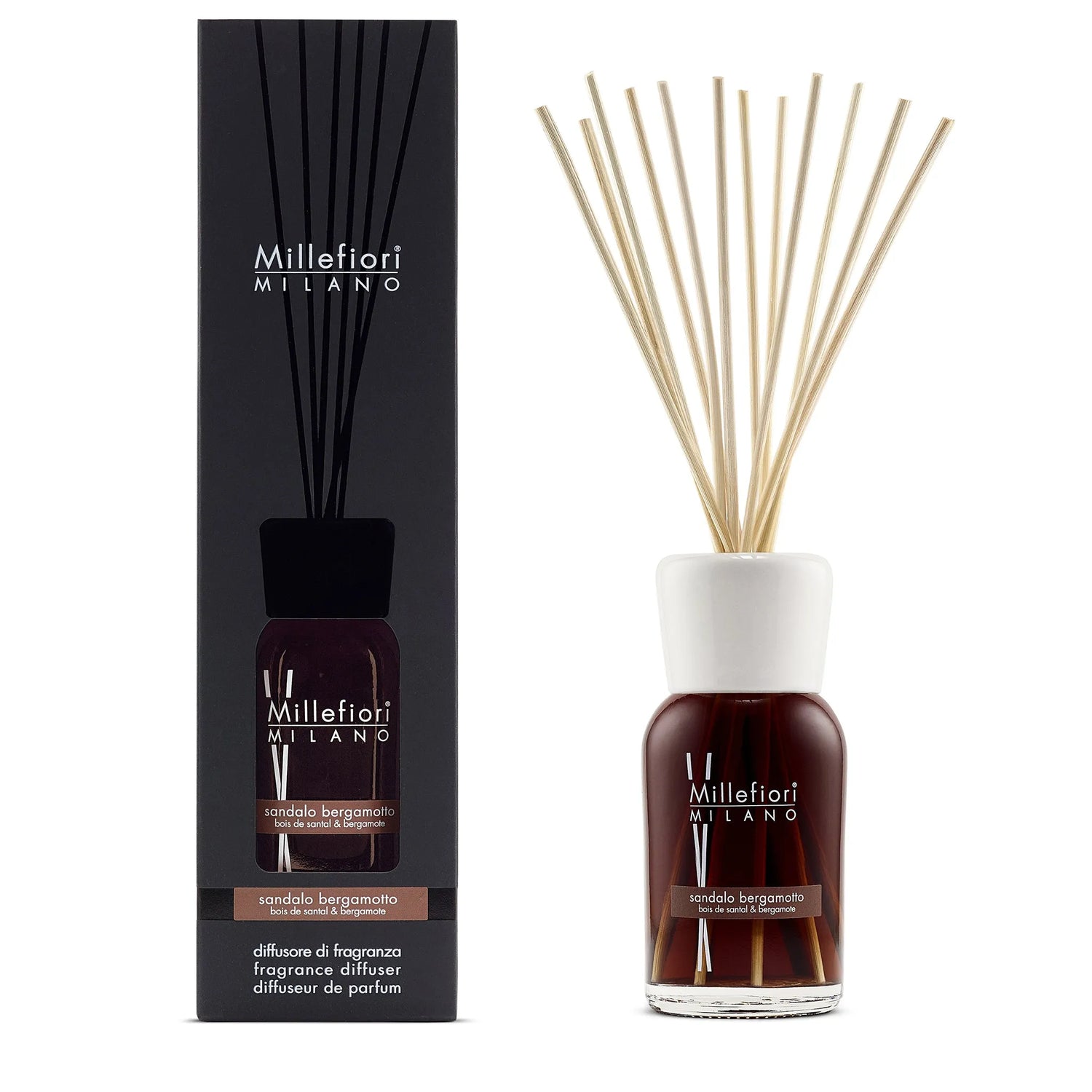 Millefiori Milano Duftdiffusor 100 ml / Raumduft  Sandalo Bergamotto