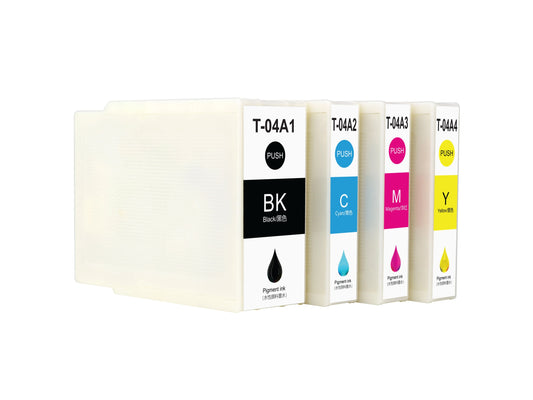 4 XL kompatible Druckerpatronen von Wechselfaul als Ersatz für Epson T04B1XL T04B2XL T04B3XL T04B4XL