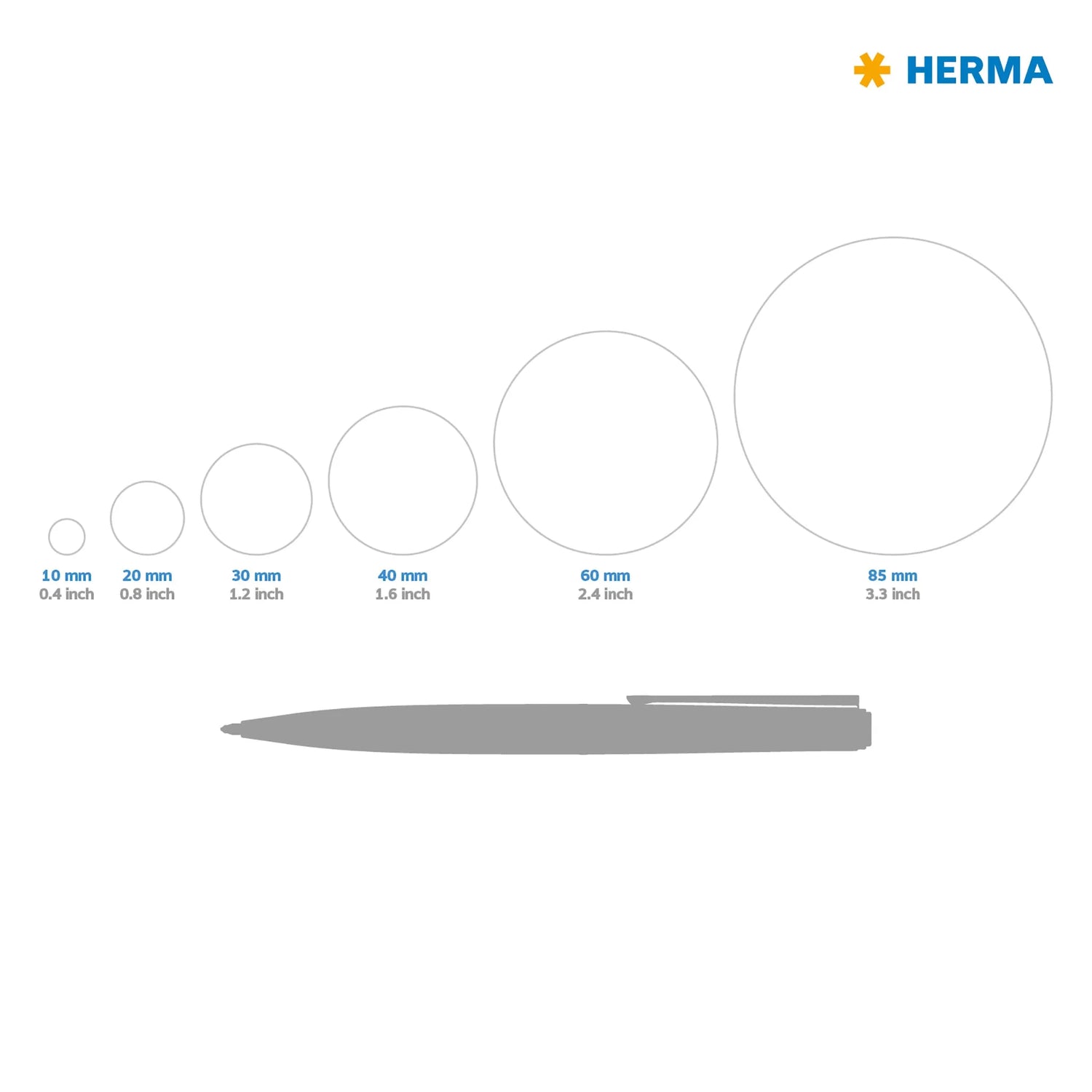 600 HERMA Sicherheitsetiketten 4234 weiß