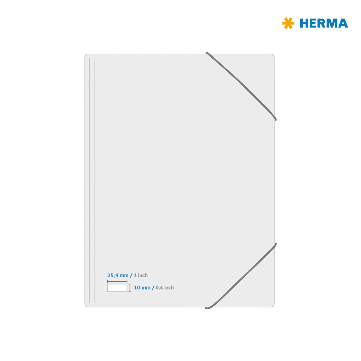 1.500 HERMA Schmucketiketten 5116 weiß