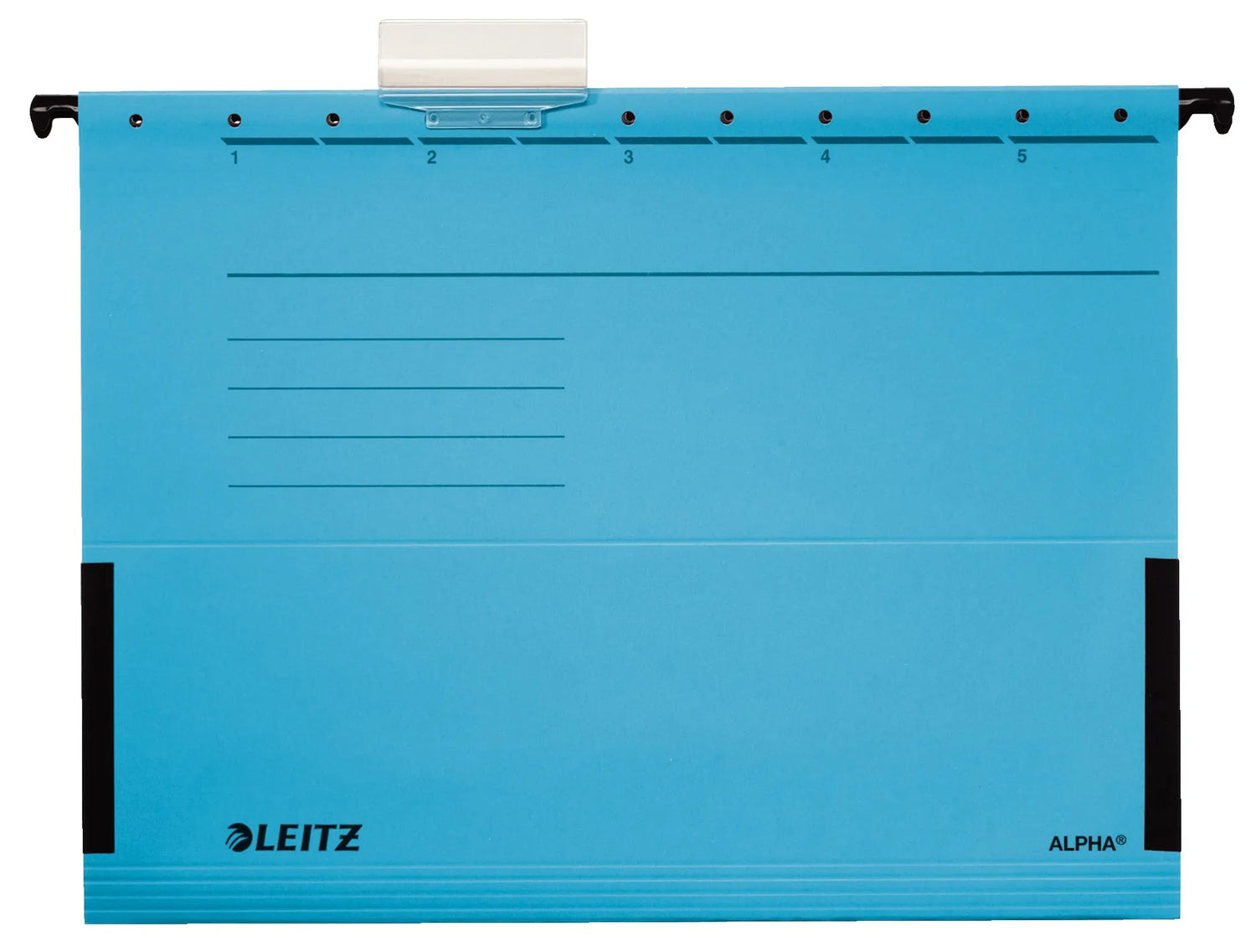 5 LEITZ Hängetaschen ALPHA® 1986 blau