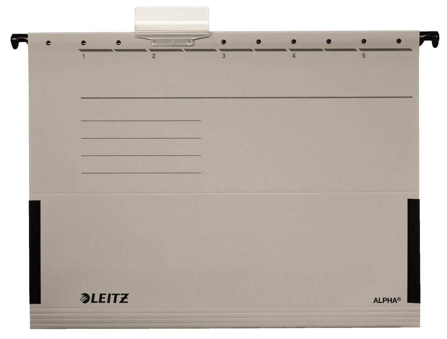 5 LEITZ Hängetaschen ALPHA® 1986 grau