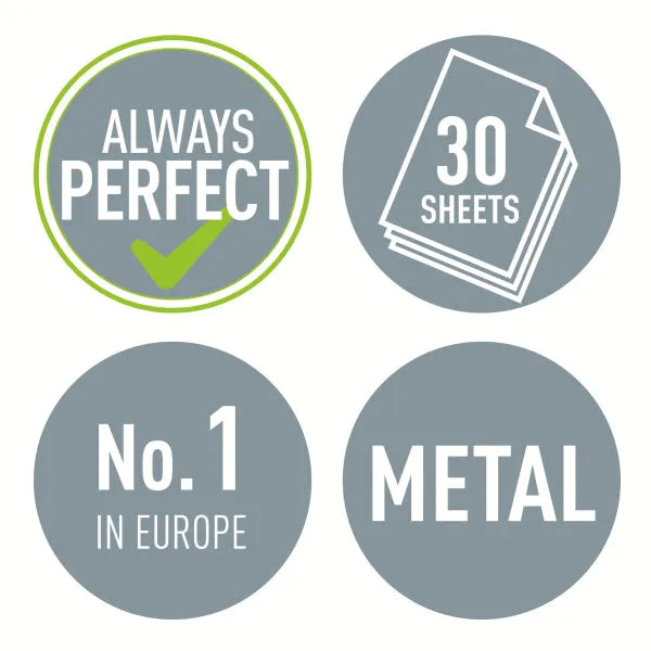 LEITZ Locher NeXXt 5008 WOW blau-metallic