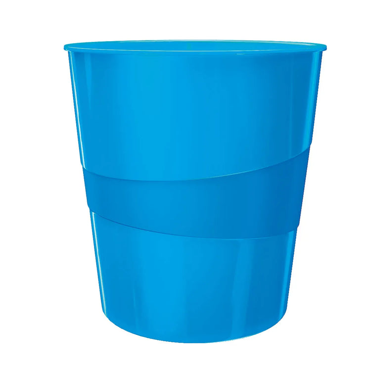 LEITZ WOW Duo Colour Papierkorb 15,0 l blau