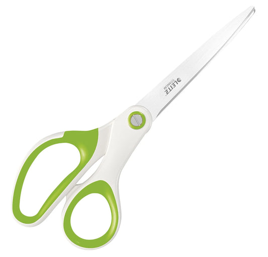 LEITZ Schere WOW Titan 20,5 cm grün-weiß